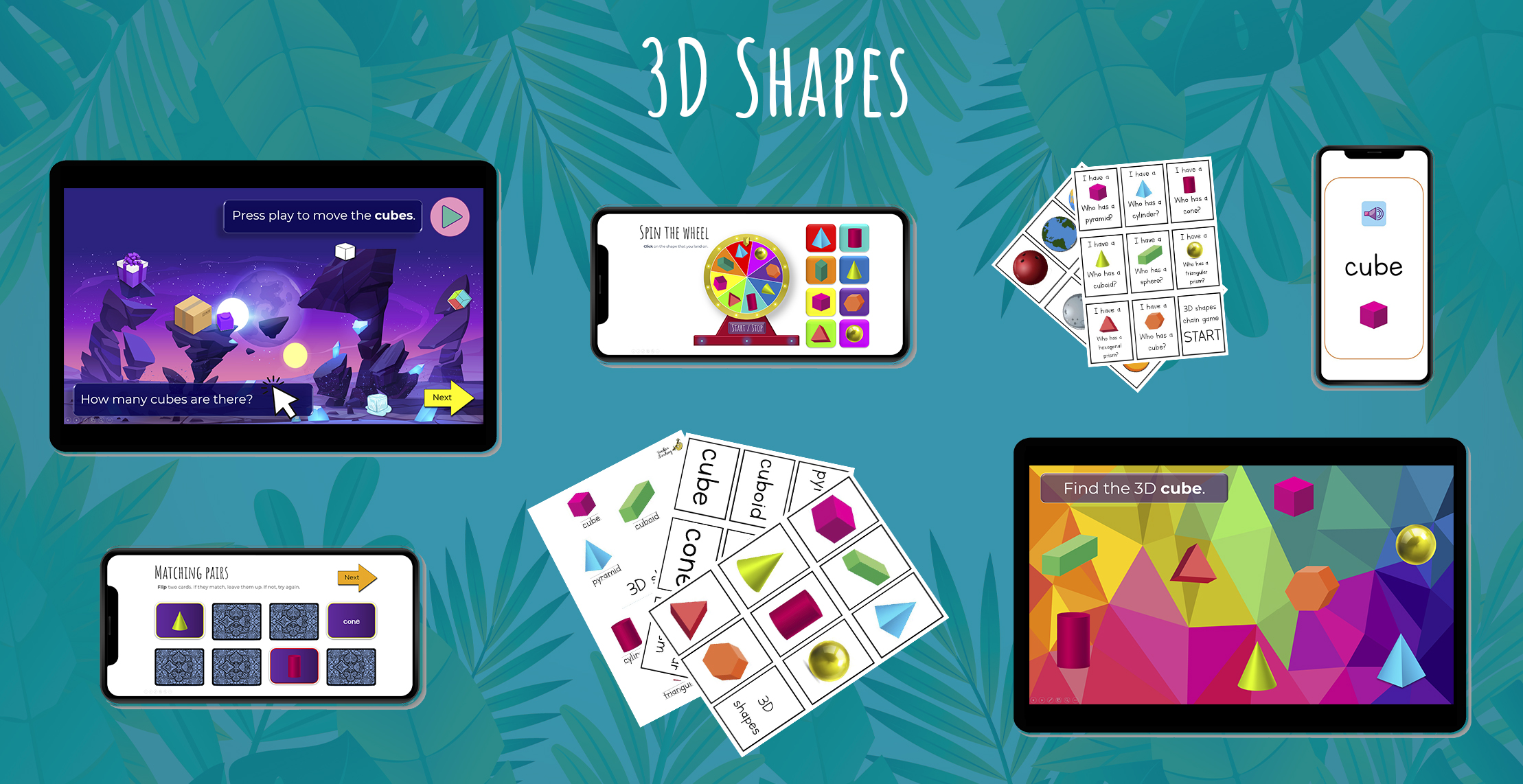 Shapes Bundle - Teacher Lindsey